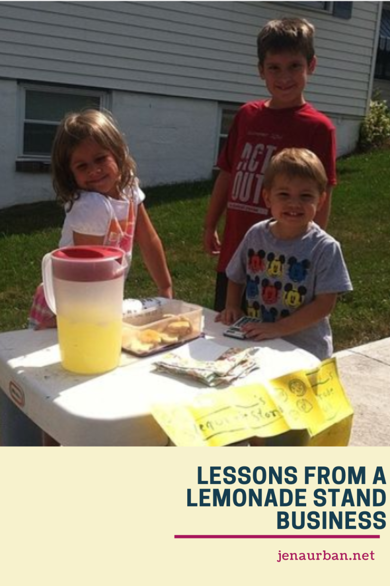 Lessons from A Lemonade Stand Business